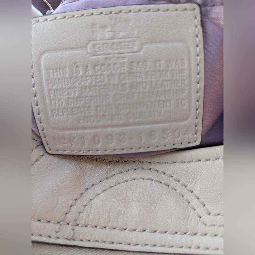 Coach Madison Embellished Leather Op Art Maggie Style 16504 Shoulder Bag EUC - Picture 7 of 11